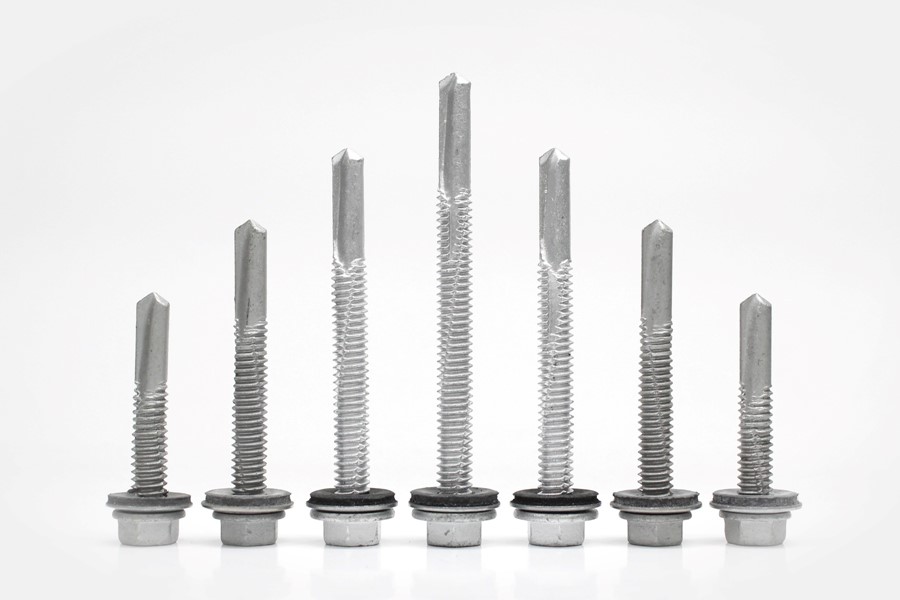 Hex Washer Head #5 Self Drill with Bonded Washer