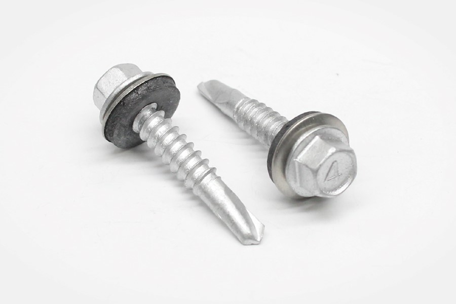 Hex Washer Head #2 Pilot Self Drill with Washer