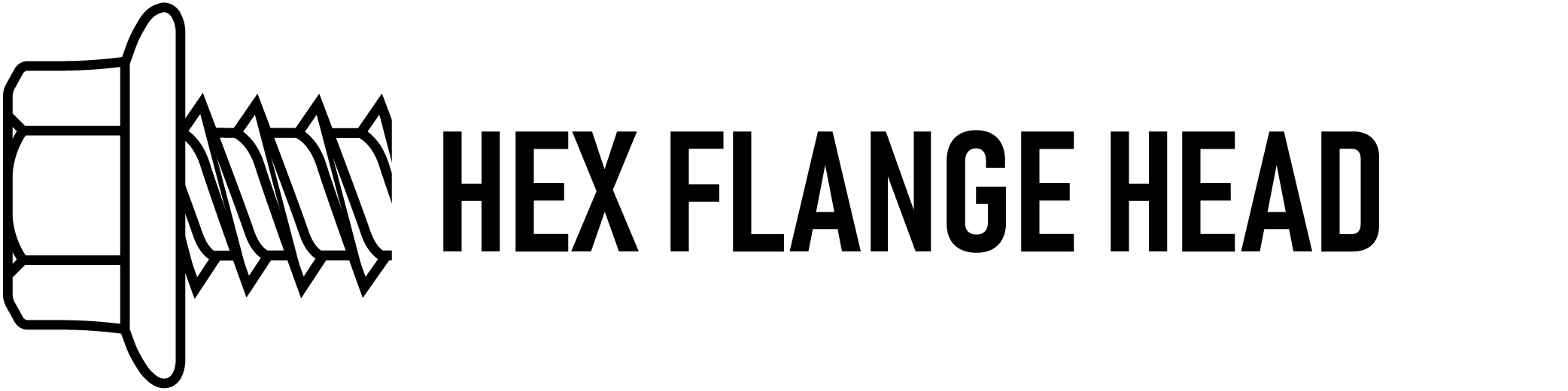 Hex Flange #2 Pilot Self Drill with Rubber Washer