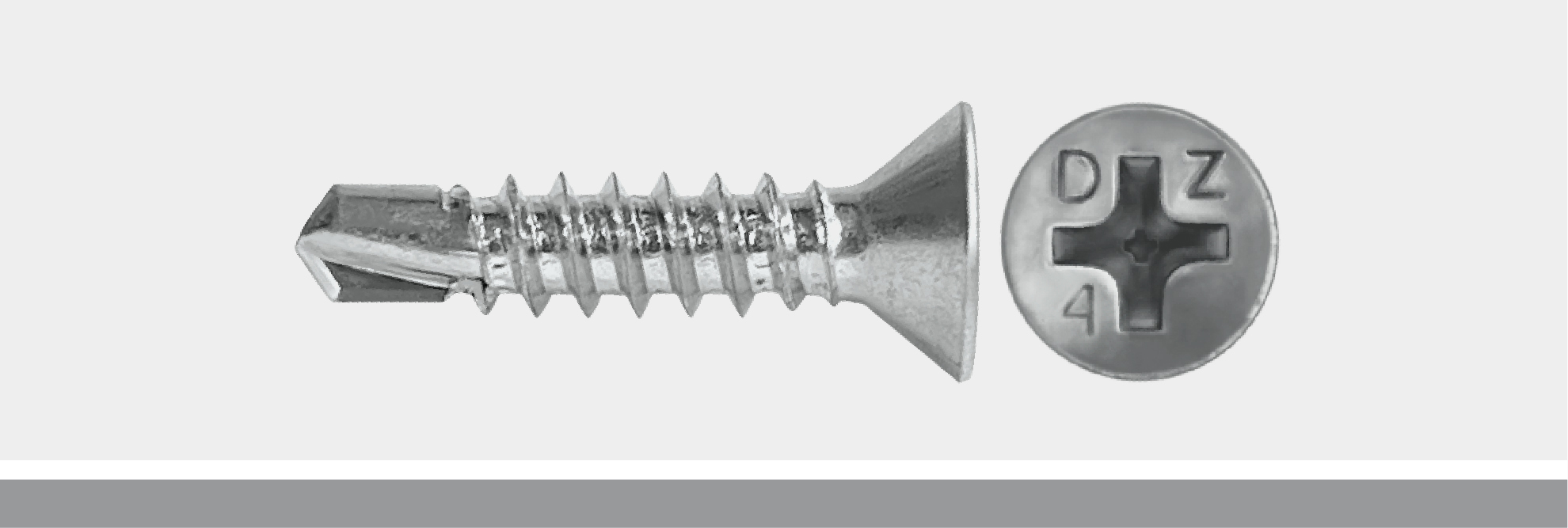 Phillips Flat Self Drill