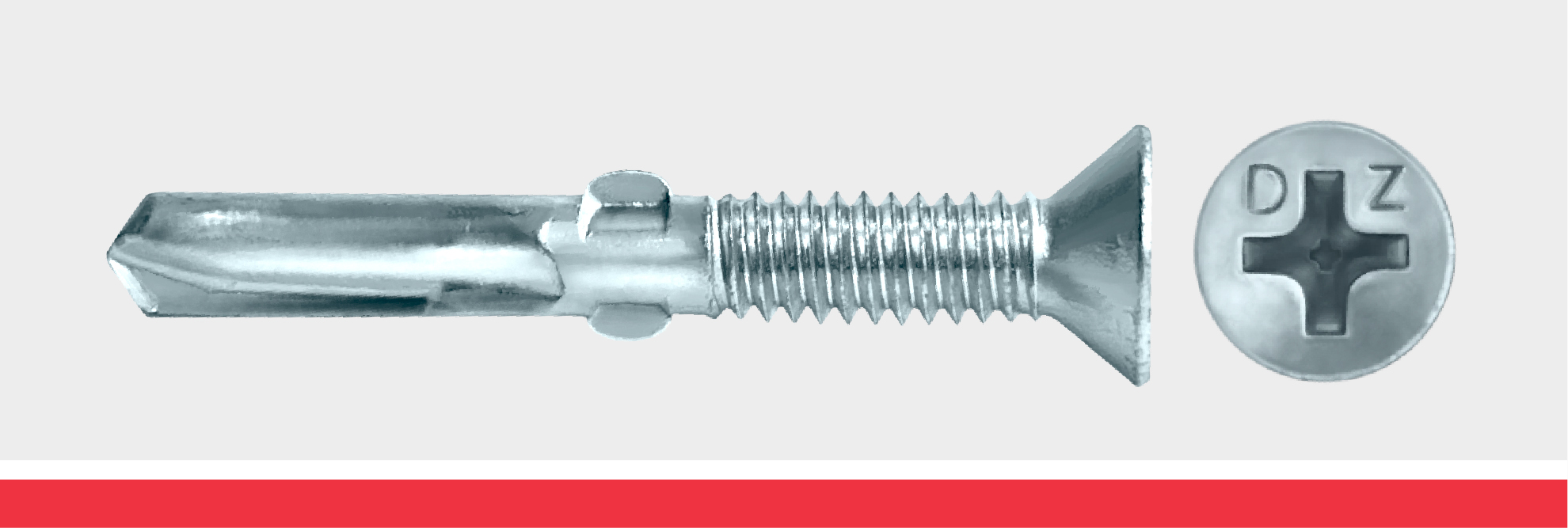 Phillips Flat Self Drill with Wings