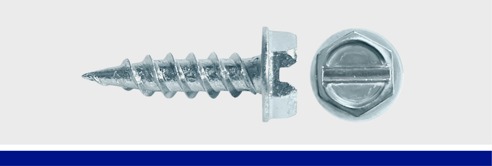 Slotted Hex Washer Head Pierce