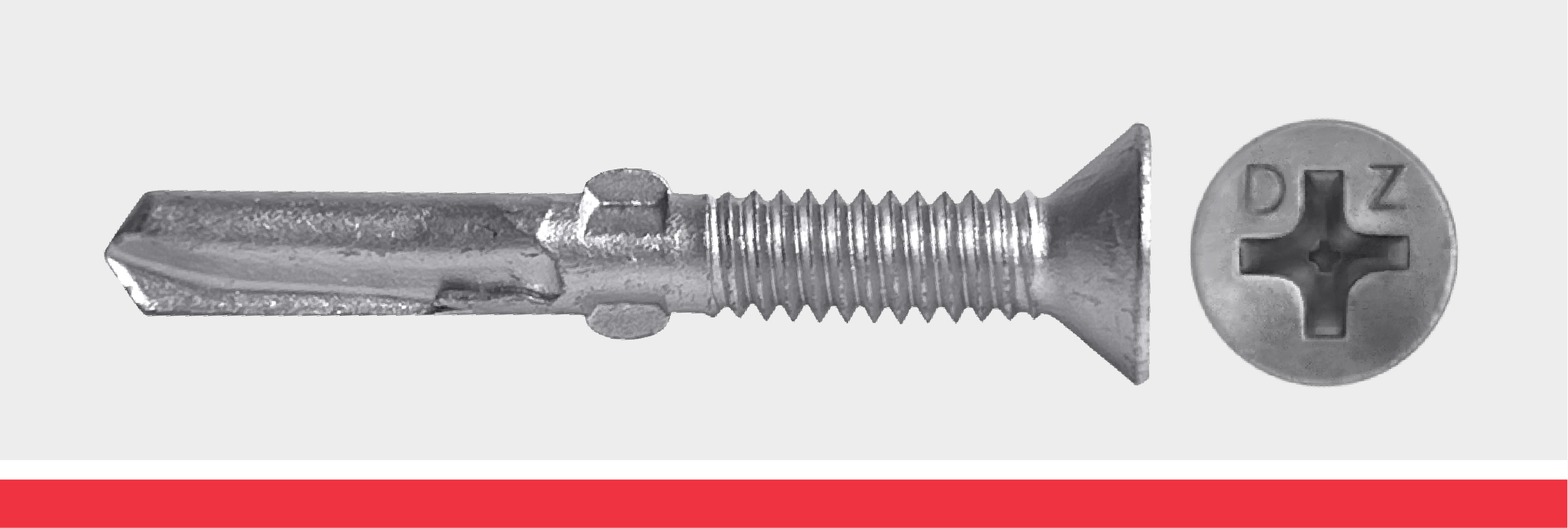 Phillips Flat Self Drill with Wings