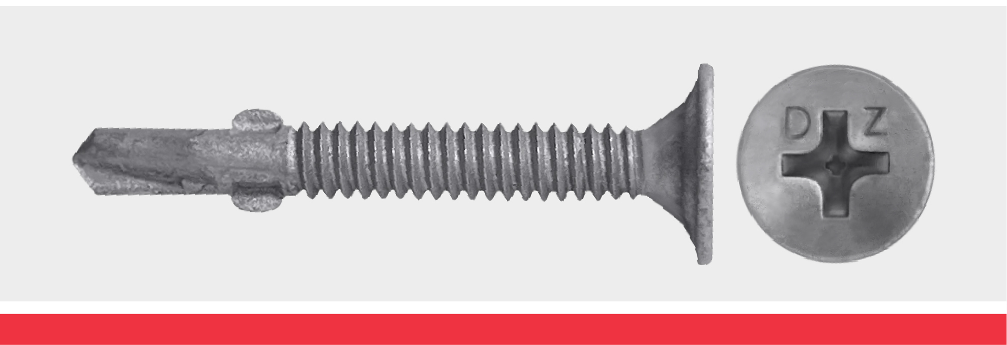 Phillips Wafer Plymetal Self Drill with Wings