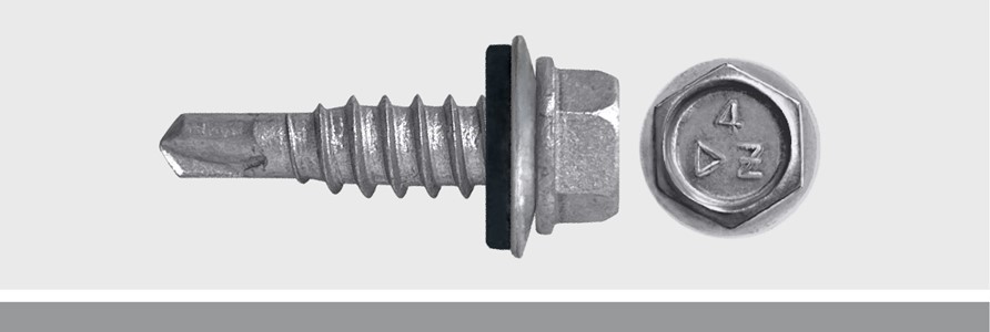 Hex Washer Head #1 Stitch Self Drill with Washer